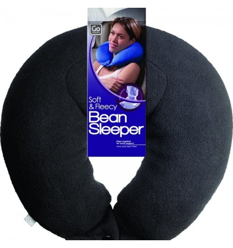 Compagnia del Viaggio Bean Sleeper travel pillow Black