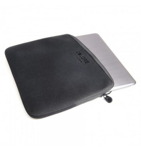 Tucano Colore Second Skin borsa per notebook 31,8 cm (12.5") Custodia a tasca Nero