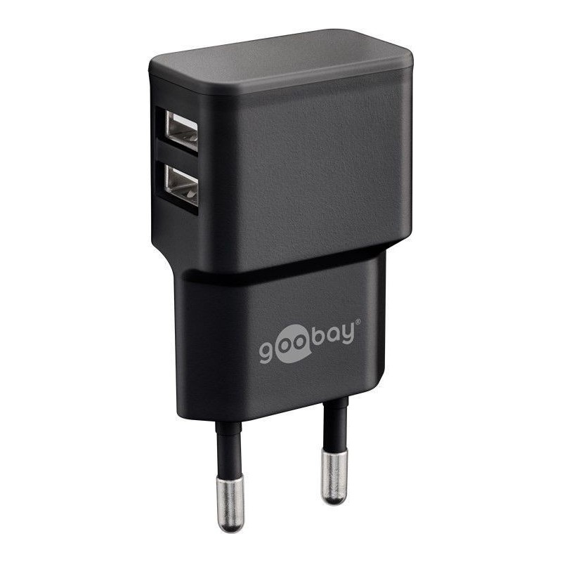 Goobay 44951 mobile device charger Black Indoor