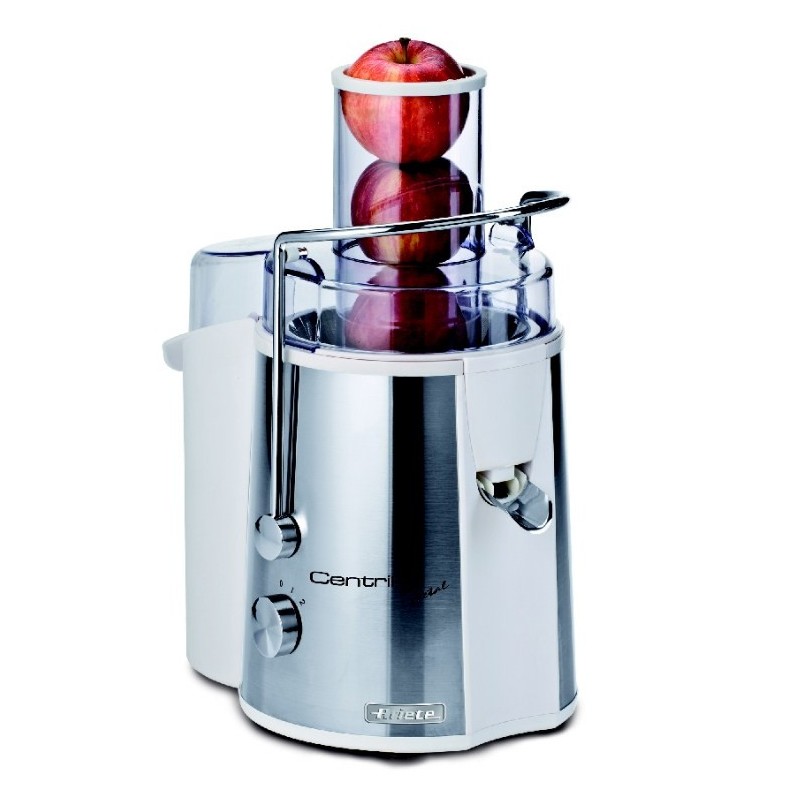 Ariete 173 presse-agrumes Centrifugeuse 700 W Acier inoxydable, Blanc