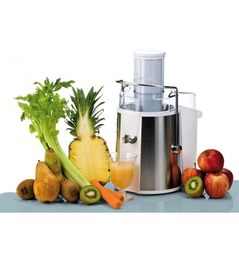 Ariete 173 juice maker Centrifugal juicer 700 W Stainless steel, White