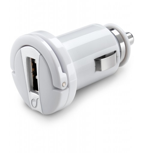 Cellularline USB Car Charger Ultra - Fast Charge Universale Micro caricabatterie da auto USB Bianco
