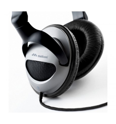 Meliconi HP50 Cuffie TV con cavo Écouteurs Avec fil Arceau Musique Noir