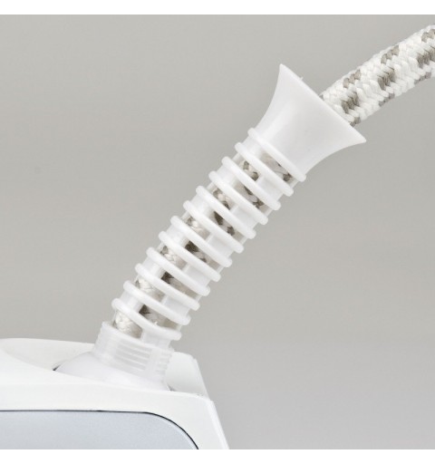 G3 Ferrari Seicento Plancha seco Suela de aluminio 900 W Acero inoxidable, Blanco