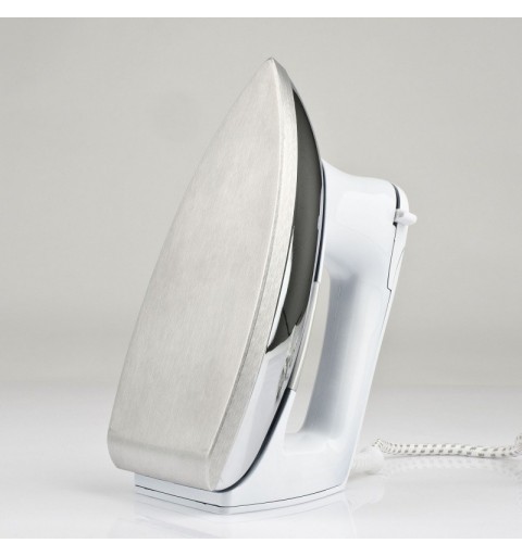 G3 Ferrari Seicento Plancha seco Suela de aluminio 900 W Acero inoxidable, Blanco