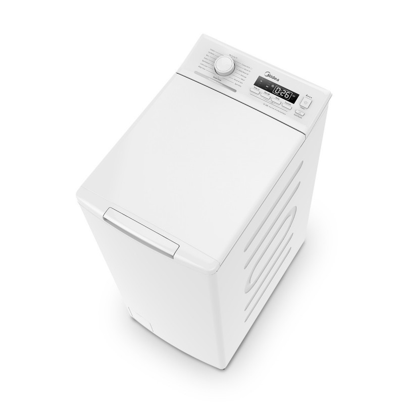 Midea MTLE813A3 lavatrice Caricamento dall'alto 8 kg 1300 Giri min Bianco