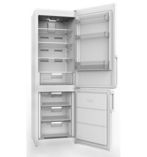 Sharp SJ-BA09DTXWF réfrigérateur-congélateur Autoportante 295 L Blanc