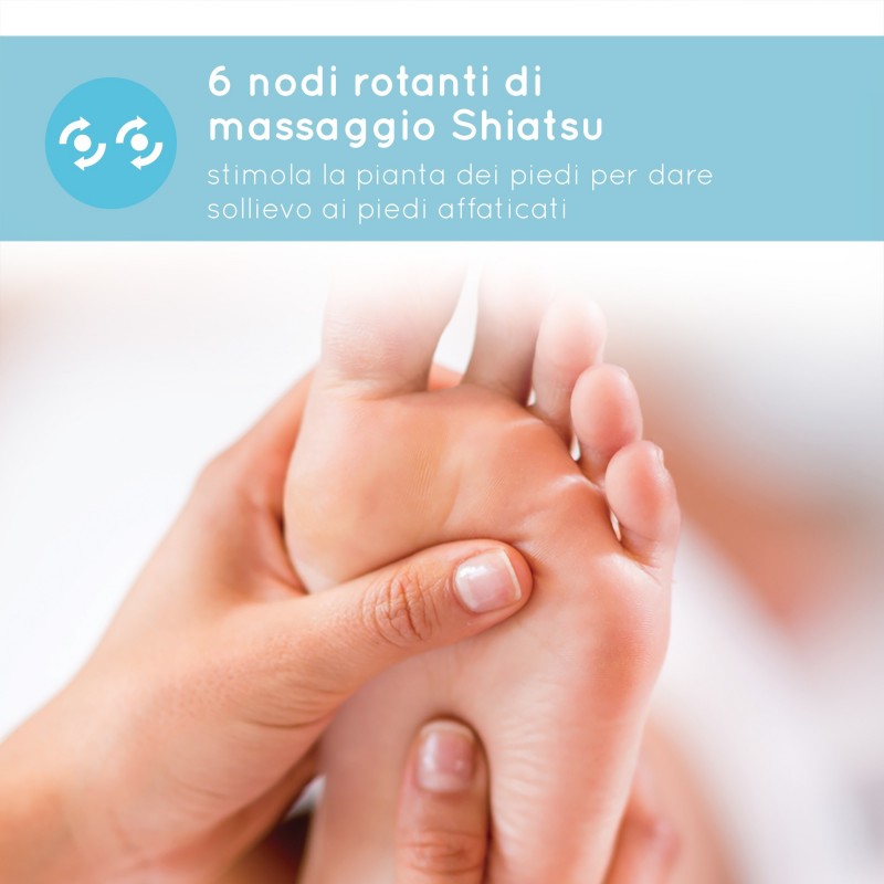 HoMedics FM-TS9-EU massaggiatore Piedi Bianco