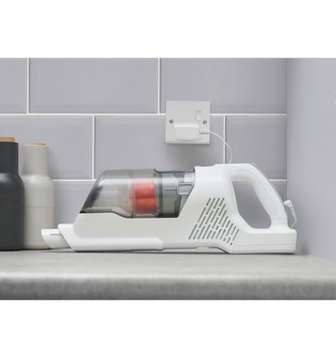 Black & Decker BHFEA515J aspirateur balai et balai électrique Sans sac 0,5 L Orange, Blanc