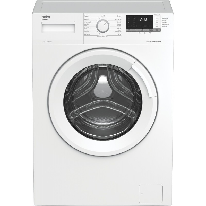 Beko WUX71232WI-IT washing machine Front-load 7 kg 1200 RPM D White