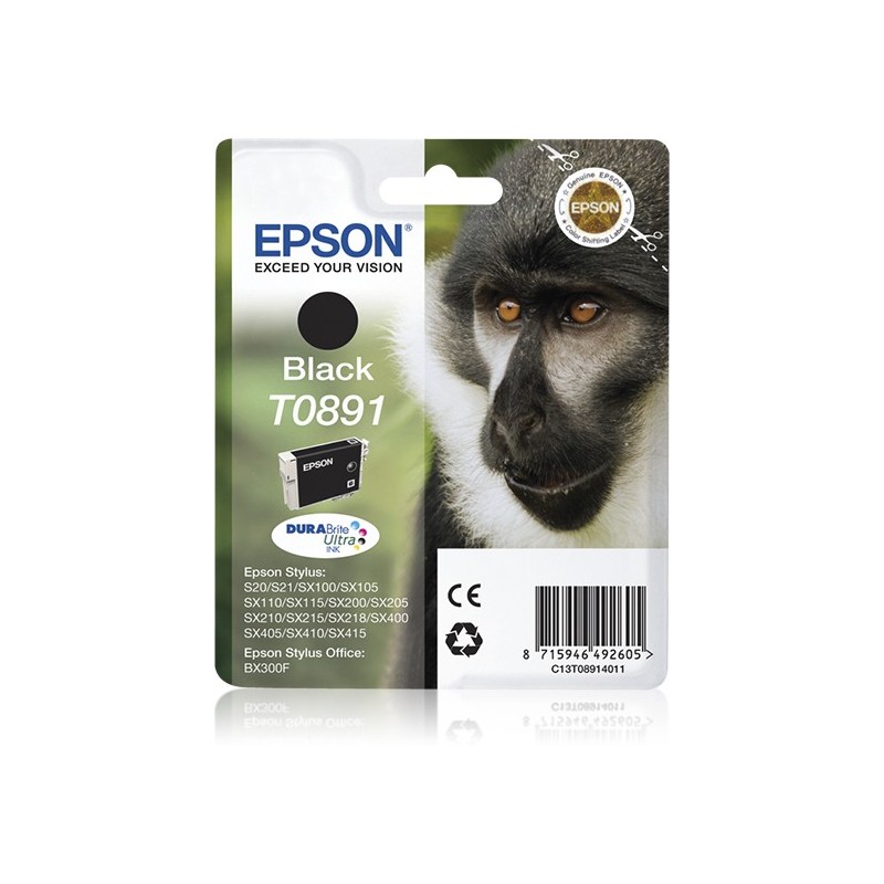 Epson Monkey Cartouche "Singe" - Encre DURABrite Ultra N