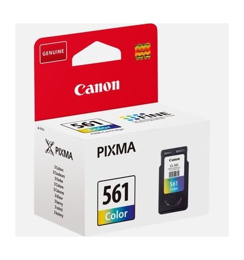 Canon CL-561 ink cartridge 1 pc(s) Original Standard Yield Cyan, Magenta, Yellow