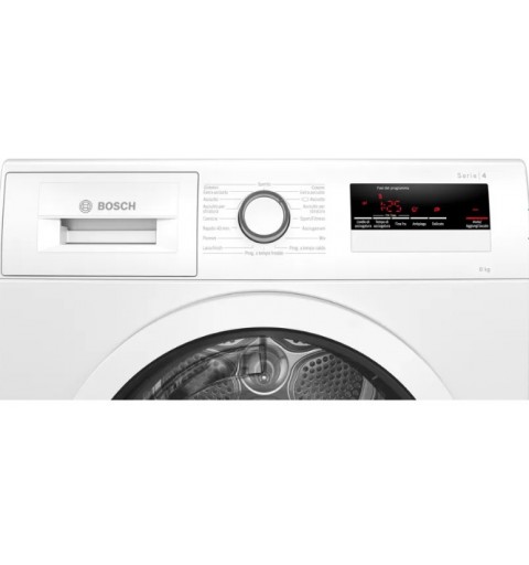 Bosch Serie 4 WTH85V08IT asciugatrice Libera installazione Caricamento frontale 8 kg A++ Bianco