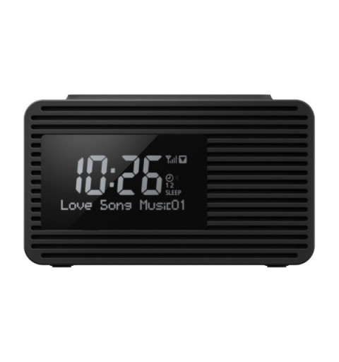 Panasonic RC-D8EG-K radio Orologio Nero