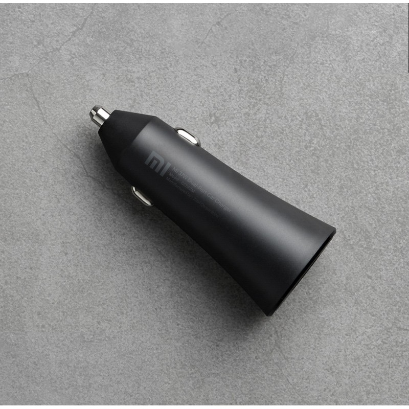 Xiaomi Mi 37W Dual-Port Car Charger Noir Auto