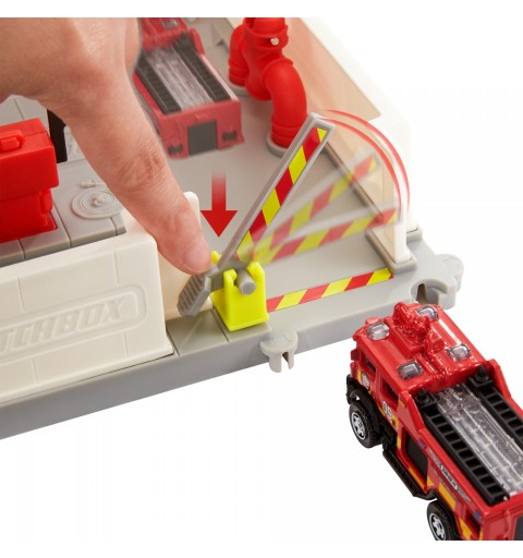 Matchbox Action Drivers Fire Station Rescue Playset