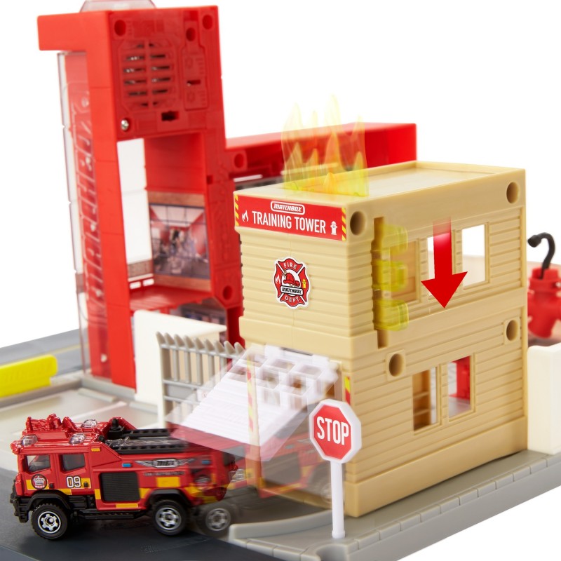 Matchbox Action Drivers Fire Station Rescue