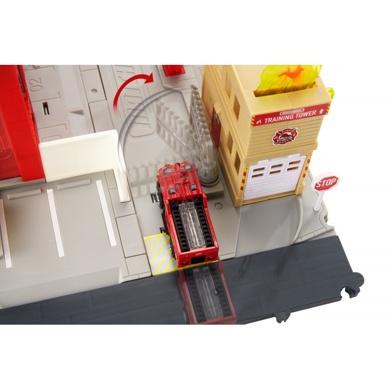 Matchbox Action Drivers Fire Station Rescue Playset