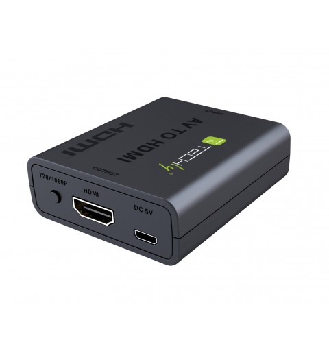 Techly Convertitore AV 3 RCA ad HDMI