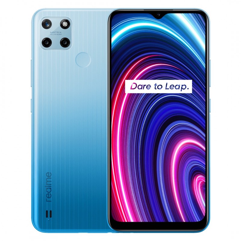 realme C25Y 16,5 cm (6.5") Double SIM Android 11 4G Micro-USB 4 Go 64 Go 5000 mAh Bleu
