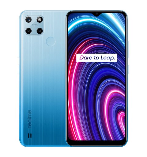 realme C25Y 16,5 cm (6.5 Zoll) Dual-SIM Android 11 4G Mikro-USB 4 GB 64 GB 5000 mAh Blau