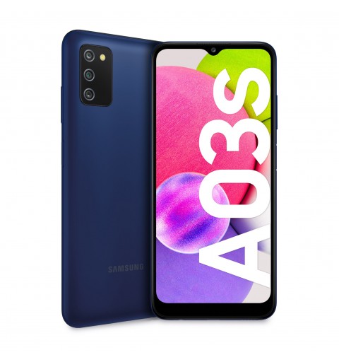 Samsung Galaxy A03s SM-A037GZBNEUE smartphone 16,5 cm (6.5") Double SIM Android 11 4G USB Type-C 3 Go 32 Go 5000 mAh Bleu
