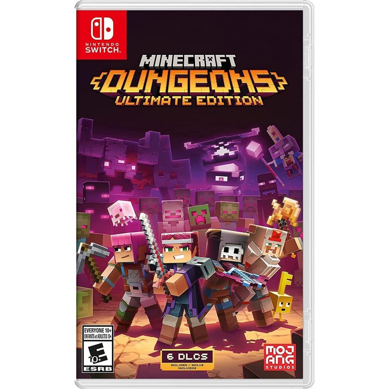 Nintendo Minecraft Dungeons Ultimate Edition Inglés, Italiano Nintendo Switch