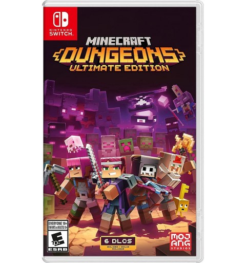 Nintendo Minecraft Dungeons Ultimate Edition Inglese, ITA Nintendo Switch