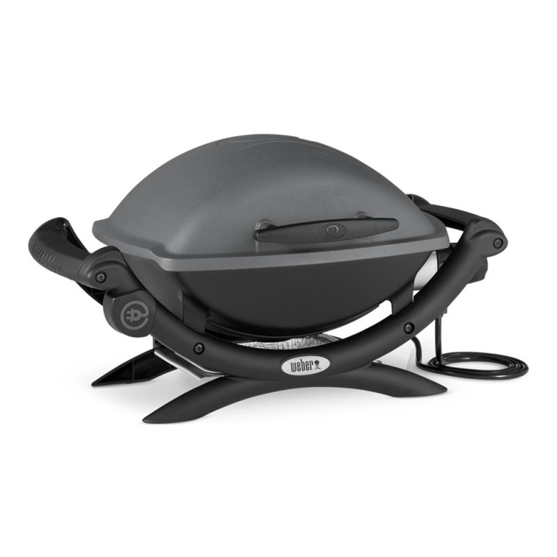 Weber Q 1400 Grill Tisch Elektro Grau 2200 W