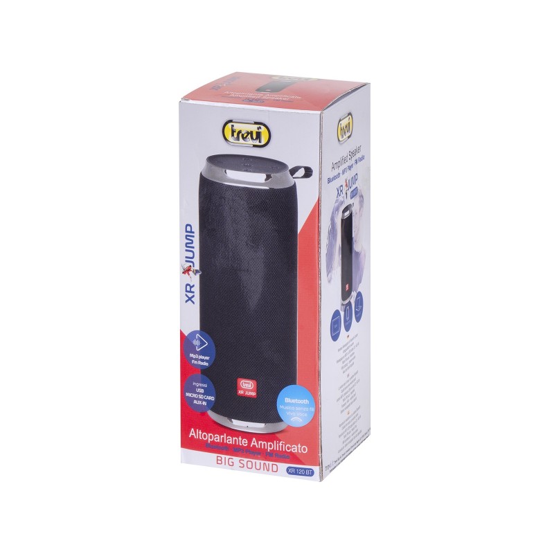 Trevi XR 120 BT Enceinte portable stéréo Noir 16 W