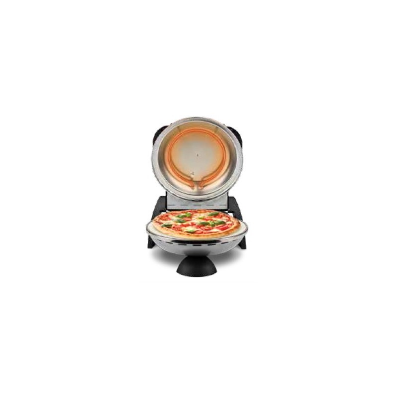 G3 Ferrari Delizia pizza maker oven 1 pizza(s) 1200 W Black, Silver