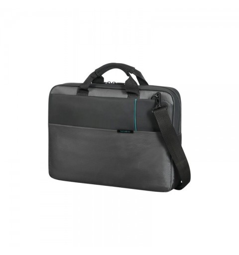 Samsonite Qibyte notebook case 39.6 cm (15.6") Briefcase Anthracite