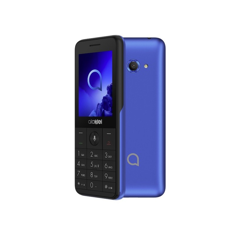 Alcatel 3088 6,1 cm (2.4") 90 g Noir, Bleu Téléphone d'entrée de gamme