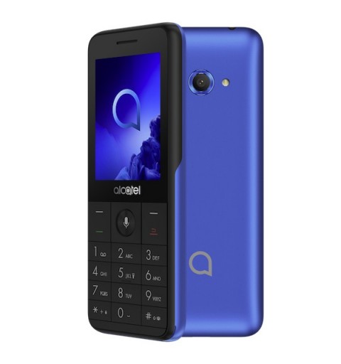 Alcatel 3088 6,1 cm (2.4") 90 g Noir, Bleu Téléphone d'entrée de gamme