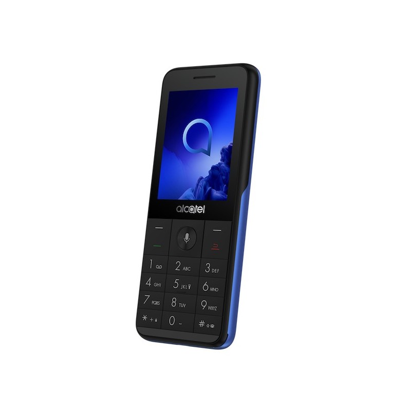 Alcatel 3088 6,1 cm (2.4") 90 g Noir, Bleu Téléphone d'entrée de gamme