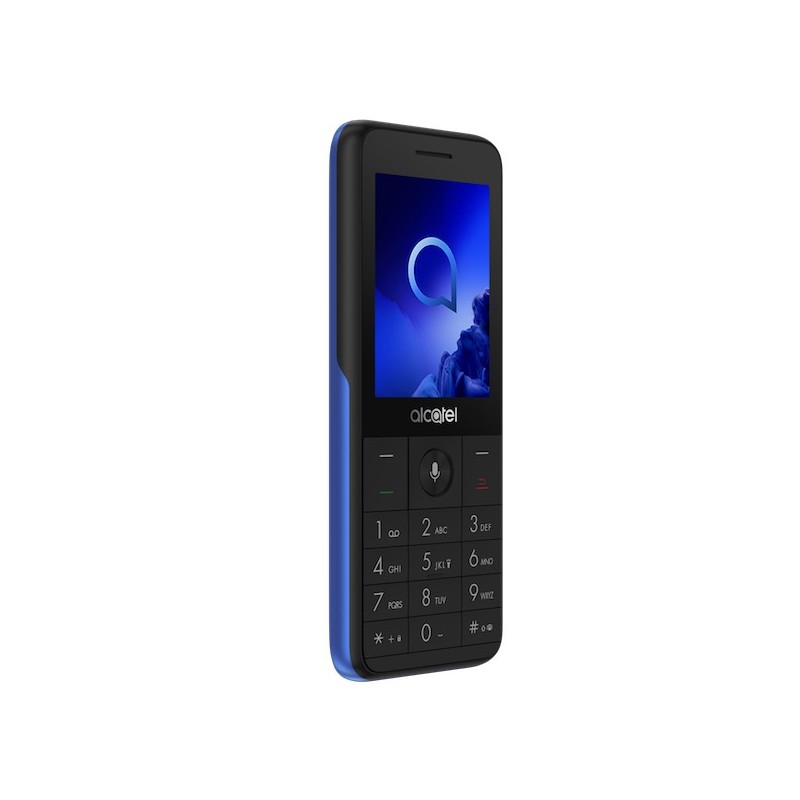 Alcatel 3088 6,1 cm (2.4") 90 g Noir, Bleu Téléphone d'entrée de gamme