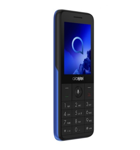 Alcatel 3088 6,1 cm (2.4") 90 g Noir, Bleu Téléphone d'entrée de gamme
