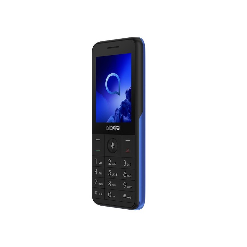 Alcatel 3088 6,1 cm (2.4") 90 g Noir, Bleu Téléphone d'entrée de gamme