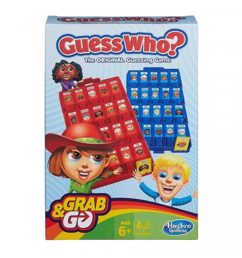 Hasbro Guess Who? Grab and Go Niños Deducción