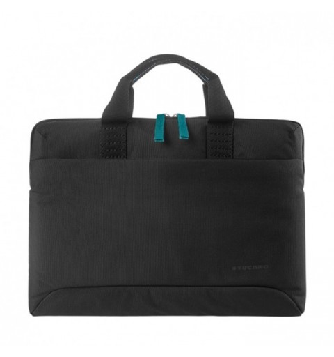 Tucano Smilza borsa per notebook 35,6 cm (14") Borsa da corriere Nero