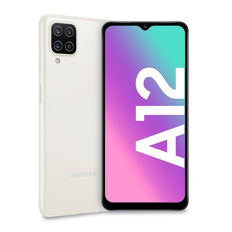 Samsung Galaxy A12 SM-A127FZWVEUE smartphone 16.5 cm (6.5") Dual SIM 4G USB Type-C 4 GB 64 GB 5000 mAh White