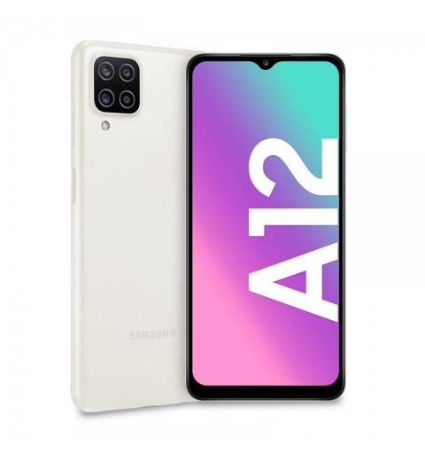 Samsung Galaxy A12 SM-A127FZWVEUE smartphone 16.5 cm (6.5") Dual SIM 4G USB Type-C 4 GB 64 GB 5000 mAh White