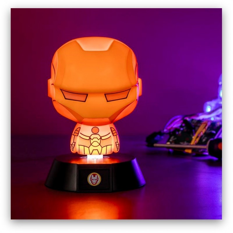 Paladone Iron Man Icon Light BDP Iluminación de ambiente