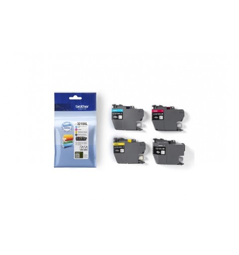 Brother LC-3219XLVAL ink cartridge 4 pc(s) Original Standard Yield Black, Cyan, Magenta, Yellow