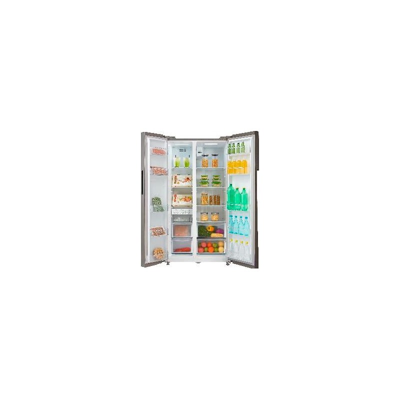 Comfeè RCS700WH1 frigo américain Autoportante 527 L Acier inoxydable