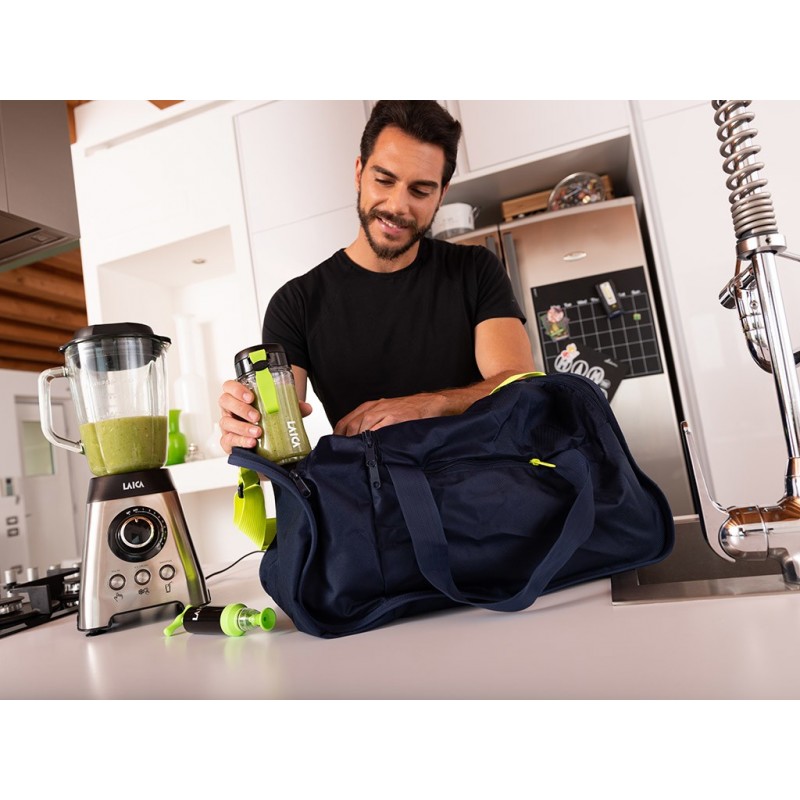 Laica VT3800 Lebensmittelaufbewahrungsbehälter Rund Kanister 0,4 l Schwarz, Grün, Transparent