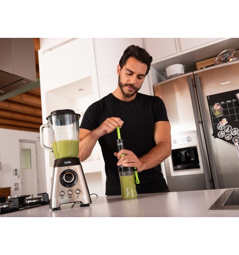 Laica VT3800 Lebensmittelaufbewahrungsbehälter Rund Kanister 0,4 l Schwarz, Grün, Transparent