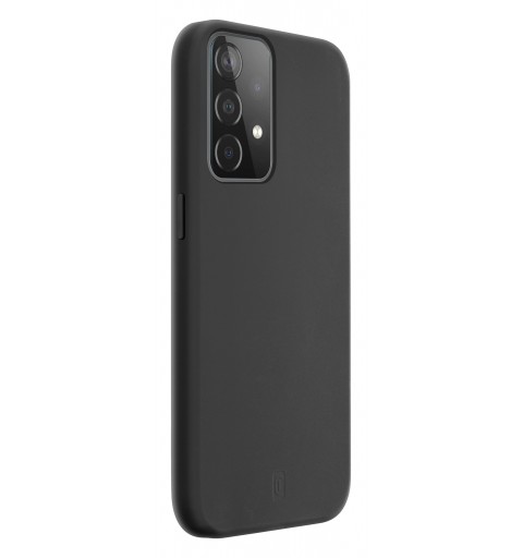Cellularline Sensation - Galaxy A52 5G 4G Soft-touch silicone case with built-in Microban® antibacterial technology Black