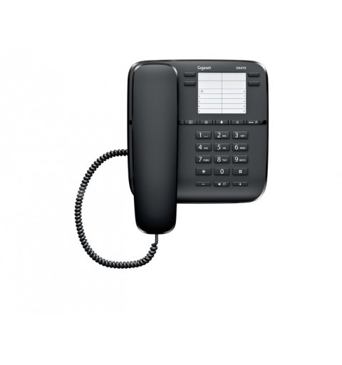 Gigaset DA410 Analoges Telefon Schwarz