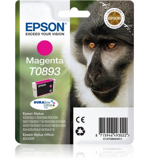 Epson Monkey Cartouche "Singe" - Encre DURABrite Ultra M